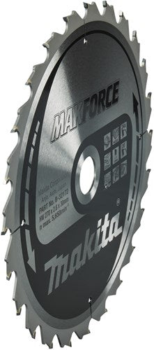 Makita Zubehör Kreissägeblatt Holz | Makforce 270x30x2,6 24t 20g - b-32172 - b-32172