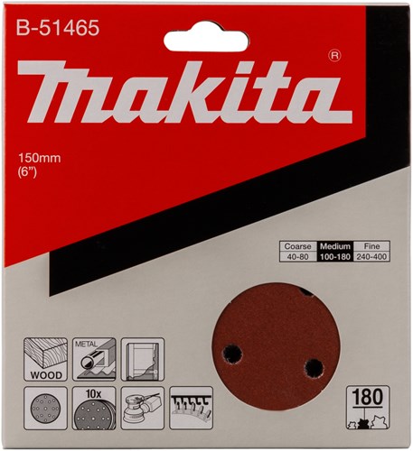 Makita Zubehör Schleifscheibe K180 150 mm – B-51465