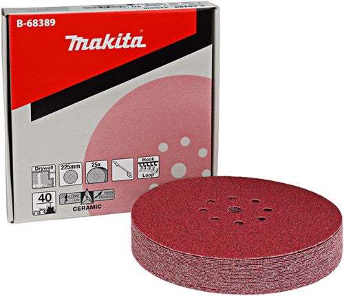 Makita Zubehör Schleifscheibe K40x225mm – B-68389 – B-68389