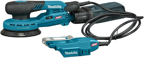 Makita bo003cgzjnl xgt 40 v handpalm excenter schuurmachine | max 125 mm | zonder accu's en lader | in mbox - bo003cgzjnl