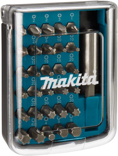Makita-Zubehör d-34936 | Schraubendreher-Bit-Satz | 31-teilig - d-34936