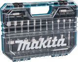 Makita-Zubehör d-74778 | Frässet | 8mm | 22-teilig | im Kunststoffkoffer - D-74778