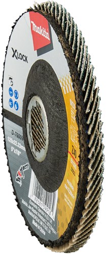 Makita Zubehör Lamellenschleifscheibe X-Lock 125 mm Z40 – D-76009 D-76009