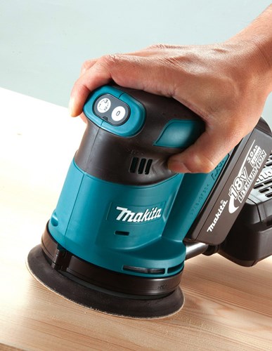 Makita dbo180rtj 18v Exzenterschleifer | 5,0 Ah Li-Ion – dbo180rtj
