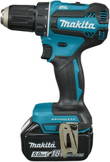 Makita ddf485rtj 18-V-Bohrschrauber, bürstenloser 5,0-Ah-Akku (2 Stück), Schnellladegerät, Mbox