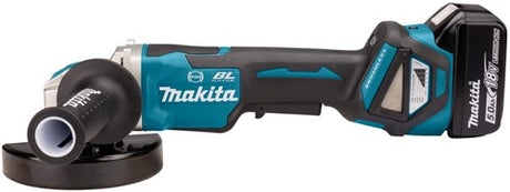 Makita dga519rtj Akku-Winkelschleifer 125 mm X-Lock 18 V 5,0 Ah Akkus