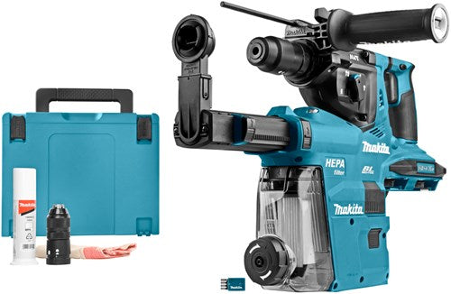 Makita hebr283zwju Kombihammer 2 x 18 V mit Staubabsaugung | sds-plus -MR283zwju