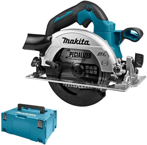 Makita dhs660zj – 18 V Kreissäge 165 mm Gehäuse – ohne Akkus und Ladegerät in Mbox – dhs660zj