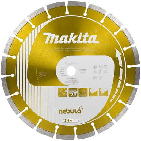 Zubehör für Makita Diamantscheibe 300x20mm orange - b-54031