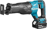 Makita DJR187RTE 18V Akku-Säbelsäge bürstenlos | 5,0 Ah Akku (2 Stück), Schnellladegerät, Koffer