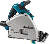 Makita dsp601zju 2x18V Akku-Tauchkreissäge 165 mm ohne Akkus und Ladegerät, in Mbox mit AWS-Sender – dsp601zju