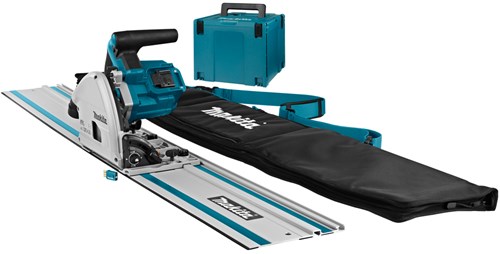 Makita dsp601zju2 – 2x18V Akku-Tauchkreissäge 165 mm ohne Akkus und Ladegerät, in Mbox mit AWS-Sender