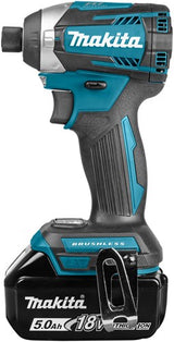 Makita dtd154rtj 18 V Akku bürstenloser Schlagschrauber 5,0 Ah 175 nm