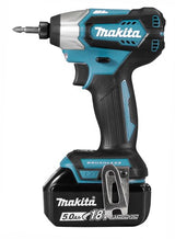 Makita dtd156rtj Schlagschrauber 18V | inklusive 2x5.0ah Akkus, Schnellladegerät, Mbox