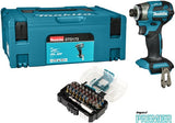 Makita dtd173zjx1 | Akku-Schlagschrauber | 18v | exkl. Batterien und Ladegerät, in Mbox mit Bitsatz - dtd173zjx1