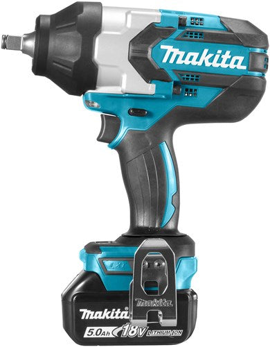 Makita dtw1002rtj 18 V Schlagschrauber 1000 nm 5,0 Ah Akku (2 Stück), Schnellladegerät, Mbox