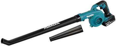Makita dub186sfx1 | Batteriegebläse | 18v | verlängerte Blasdüse + zusätzliche Blasdüse | + 3,0-Ah-Akku und Ladegerät – dub186sfx1