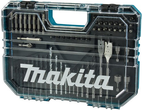 Makita Zubehör E-15126 Bohrer- und Schraubendreher-Bit-Set | 75-teilig | im Kunststoffkoffer E-15126
