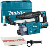 Makita hr008gz03 Akku-Kombihammer | 40 V max. | sds-plus | exkl. Batterien und Ladegerät | mit Staubabsaugung | im Kunststoffkoffer - hr008gz03