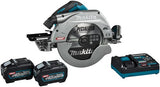Makita hs011gt201 | 40 V max. | Kreissäge | 270mm | 5,0 Ah (2 Stück), Schnellladegerät im Karton – hs011gt201