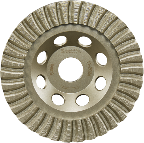 Zubehör für Makita-Topfschleifer | Diamant | segmentiert | 125 mm – d-80640