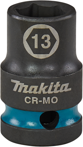 Imp-Makita-Schlagstecknuss Act schwarz, 1 2 13 mm – E-16097