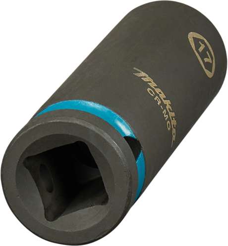 Makita Schlagschrauber-Stecknuss Impact schwarz, 1 2 17 mm lang – E-16477