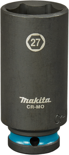 Imp Makita Schlagschrauber-Stecknuss Act schwarz, 1 2 27 mm lang – E-16536