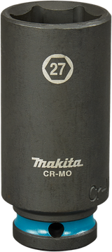 Imp Makita Schlagschrauber-Stecknuss Act schwarz, 1 2 27 mm lang – E-16536