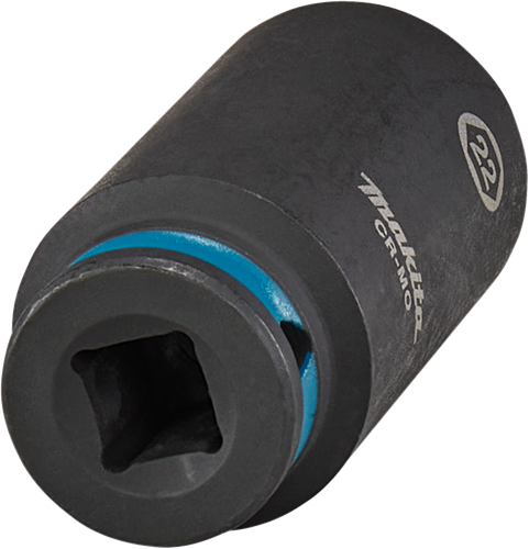 Makita Schlagschrauber-Stecknuss Impact schwarz, 3 8 22 mm lang – E-16396