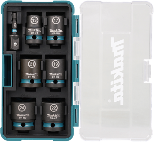 Imp Makita Schlagschrauber-Set Act Black, 1 2 7-teilig – E-16592