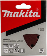 Makita Zubehör Schleifblatt 3-K K100 rot v. - P-33283
