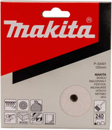 Makita-Zubehör Makita P-33401 Schleifscheibe 125 mm K240 weiß mit Klettverschluss