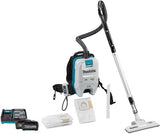 Makita vc008gm201 40v max Rückenstaubsauger | 2 x 4,0 Ah Akku + Schnellladegerät | im Karton vc008gm201