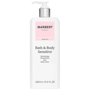Marbert Woman Sensitive Body Lotion 400ml – Vorderansicht der Flasche