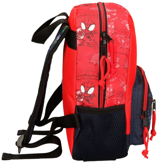 Marvel Go Spidey Backpack Junior 6,8 Liter rot schwarz