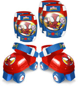 Sello - Spidey Roller Skates Ajustable Azul Rojo Tamaño 23-27