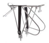 Gepäckträger 26-28 Zoll Aluminium Silber