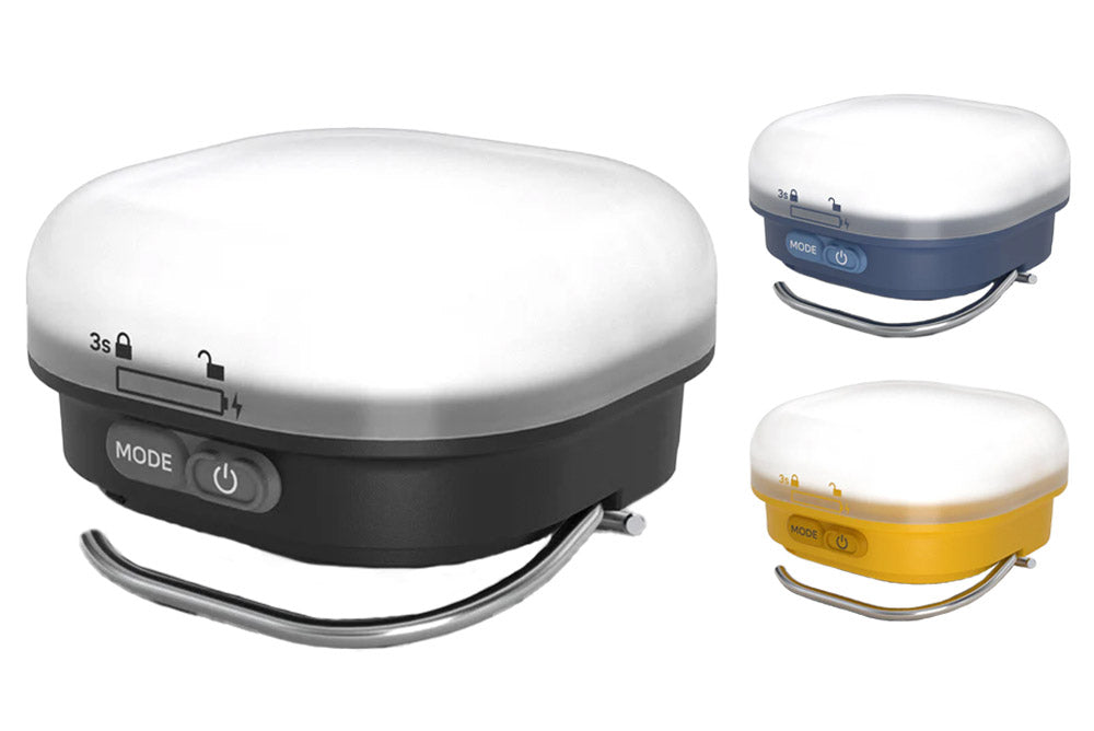 Silva glow recharge - rechargeable outdoor lamp | yellow