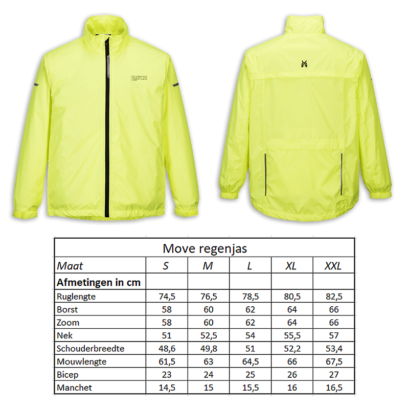 Sportjack Rain Jacket Move Size S s
