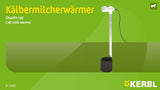 Kälbermilcherhitzer mit Thermostatbügelgriff