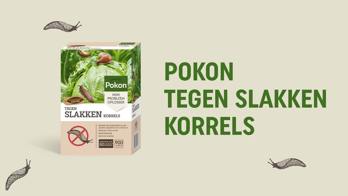 Pokon Bio gegen Schnecken Granulat 900gr