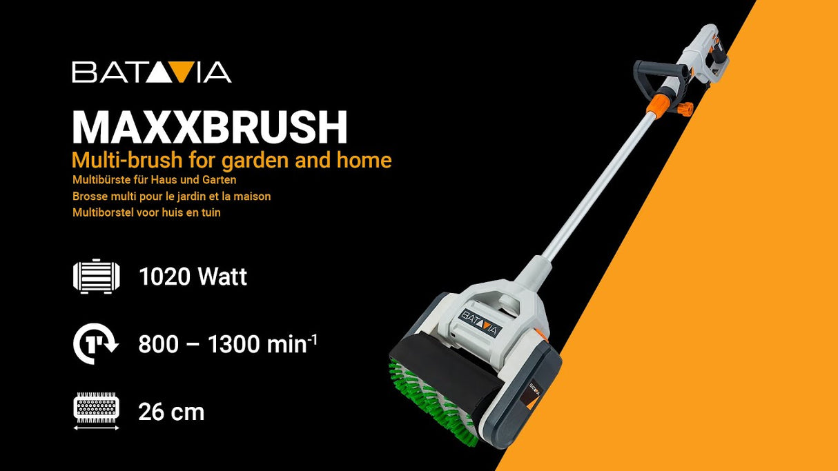 Batavia Maxxbrush Multibrush Elektrobürste 1020 W 26 cm
