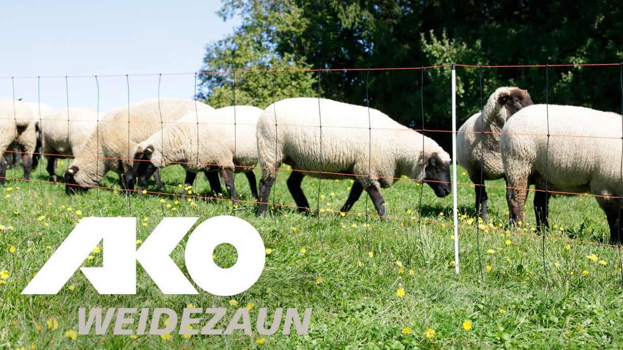 Ako producten schapennet titanlicht oranjezw 90cmx50m dubbele pen