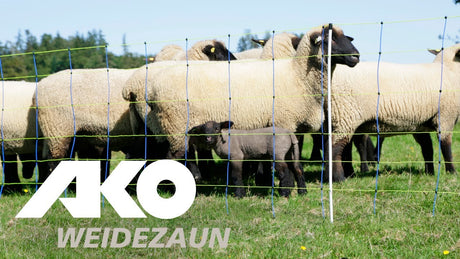 Ako Products Ersatzpfosten für Schafnetz Titan Double Pin 90cm
