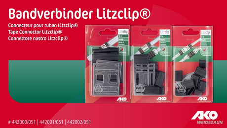 Ako producten lintverbinder litzclip rvs 12 5mm 5 stuks