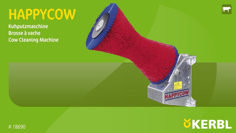 Produkte Happycow Kuhbürste uno horizontal
