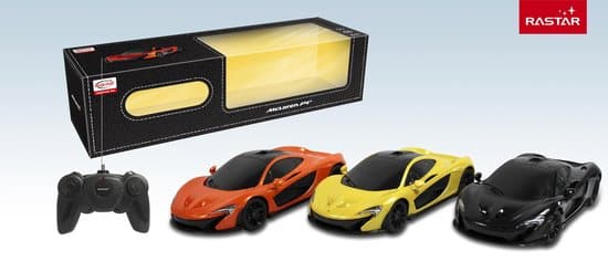Jonotoys Rastar RC McLaren P1 18 cm Maßstab 1:24 schwarz