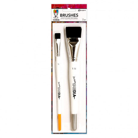 Ranger Ink Ranger • Dina Wakley Borstenpinsel-Set, 2-tlg