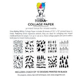 Ranger Tinte Ranger • Dina Wakley Mediencollagepapier Der Wald
